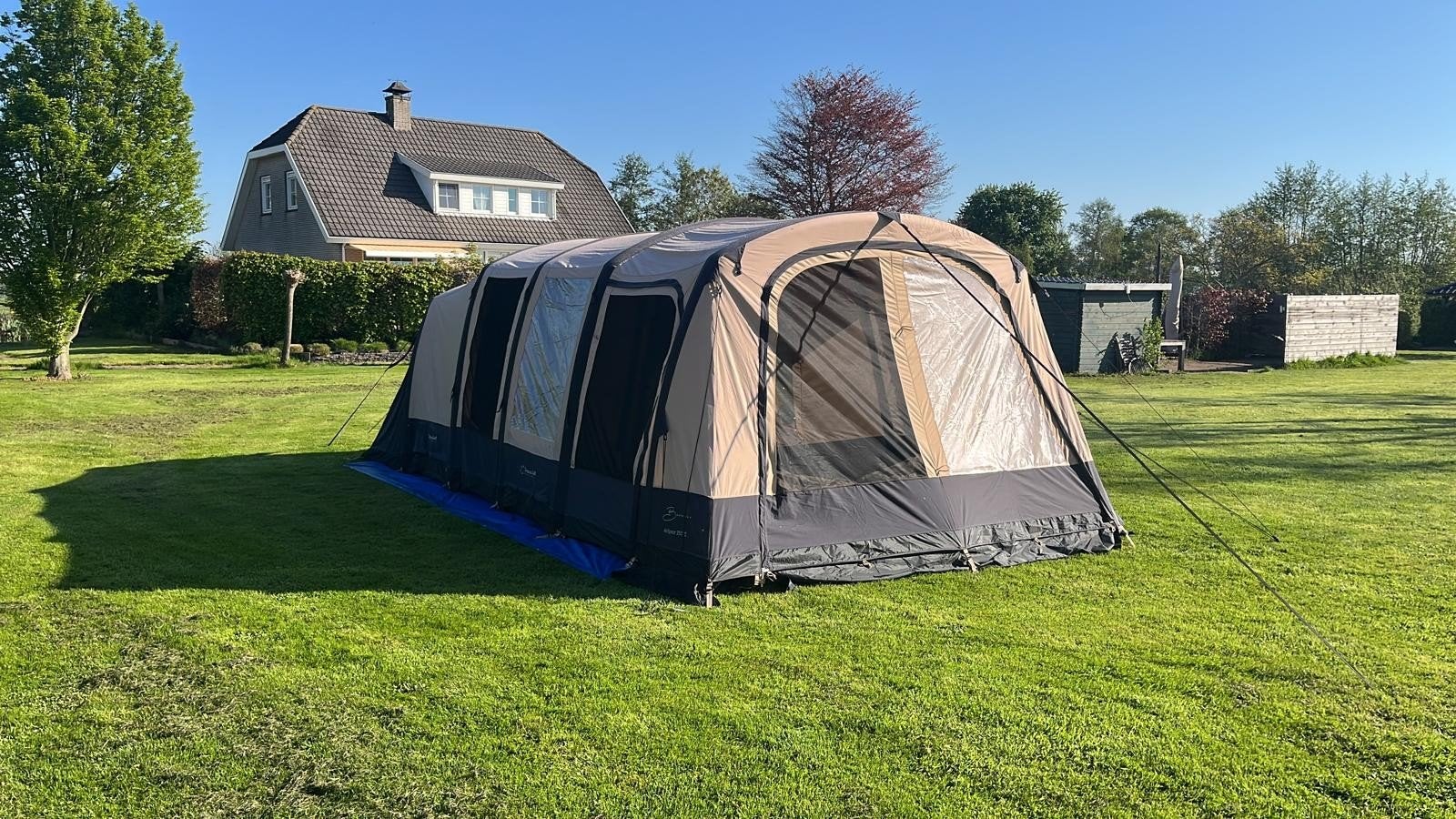 Bardani AirSpace 350 TC, 1 jaar oud!, Caravans en Kamperen, Ophalen, Zo goed als nieuw, Tot en met 5