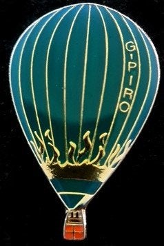 Gipiro ballon pin, Verzenden, Nieuw, Speldje of Pin