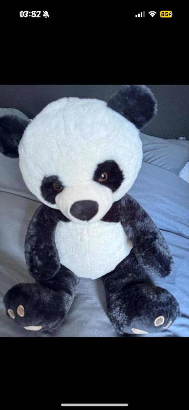 Panda knuffel, Kinderen en Baby's, Speelgoed | Knuffels en Pluche, Ophalen of Verzenden, Zo goed als nieuw, Beer