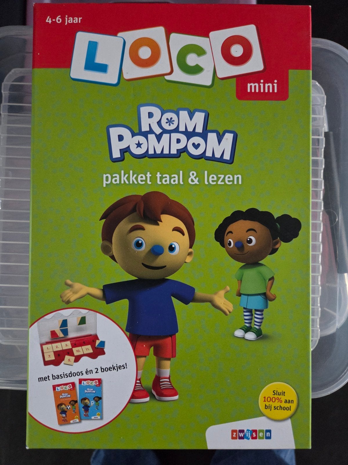LOCO mini Rom Pom Pom pakket taal & lezen 4-6 jaar, Ophalen, Gebruikt, Taal en Lezen