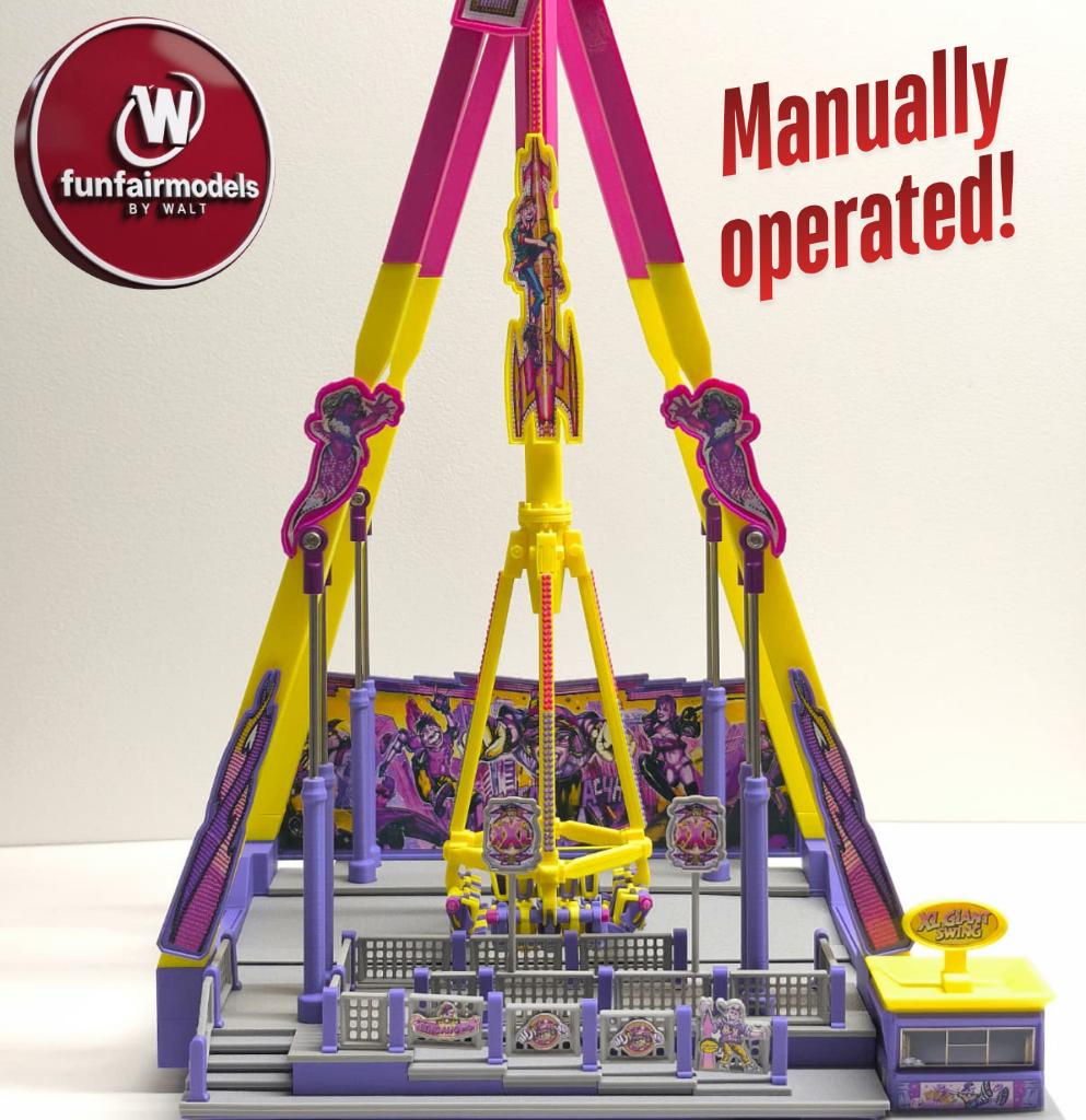 XL giant swing kermis attractie schaal 1:87 H0 *ZONDER MOTOR, Verzenden, Nieuw, 1:50 tot 1:144