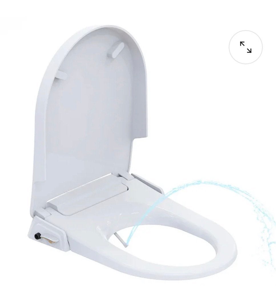 Compleet vrijhangend toilet Incl douche bril  Model E2101, Doe-het-zelf en Verbouw, Ophalen, Nieuw, Toilet
