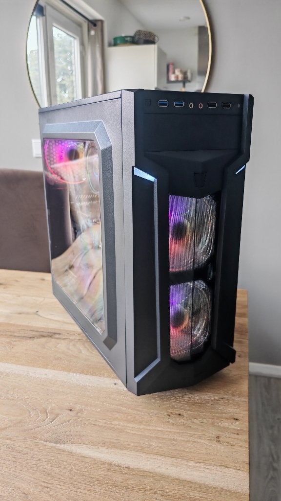 Gaming PC – Ryzen 5 2600 / RX 5700 XT 8GB / 16GB RAM / 3TB, Computers en Software, Desktop Pc's, Ophalen, Zelfbouw Pc, AMD Ryzen 5
