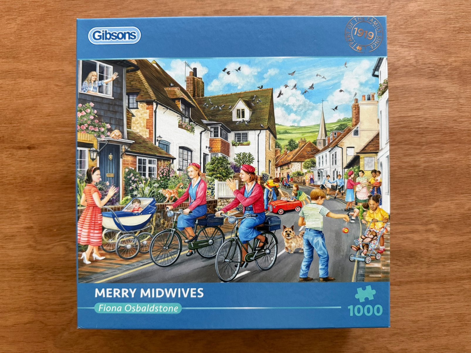 Legpuzzel Gibsons - Merry Midwives 1000 stukjes, Ophalen of Verzenden, 500 t/m 1500 stukjes, Zo goed als nieuw