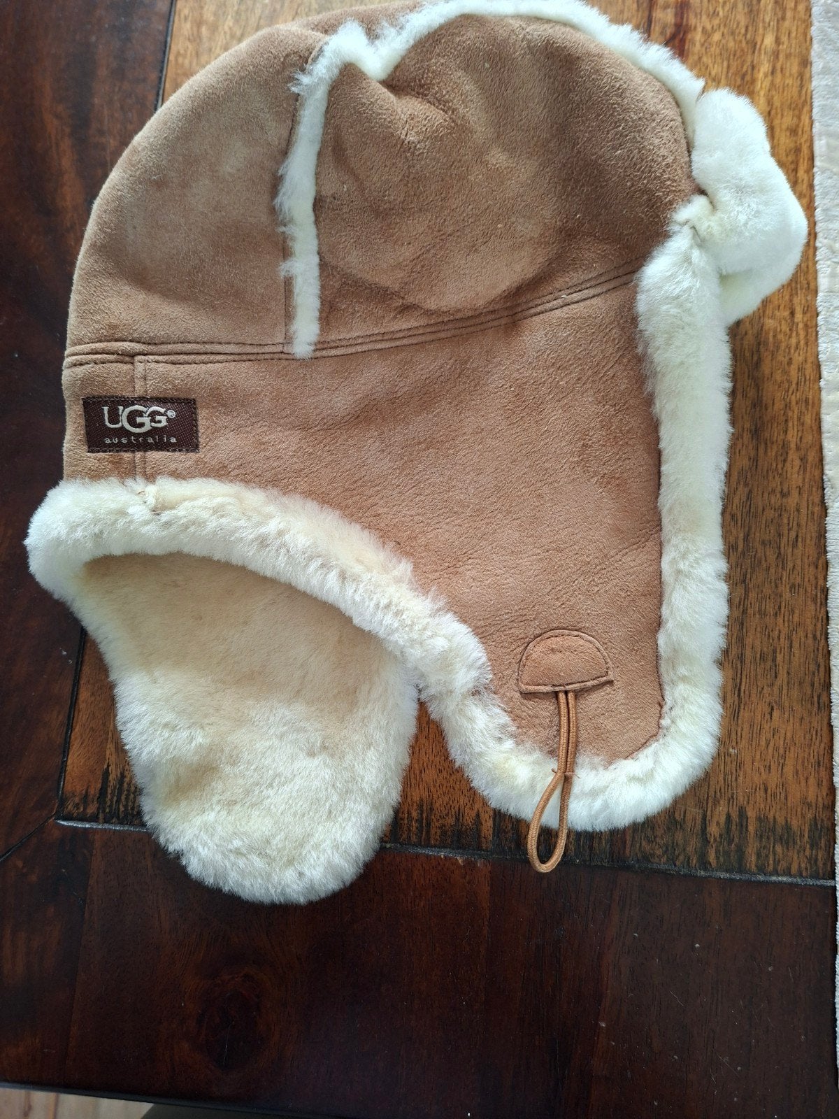 Orginele Australische UGG bontmuts, Kleding | Heren, Ophalen of Verzenden, Nieuw, UGG, Muts