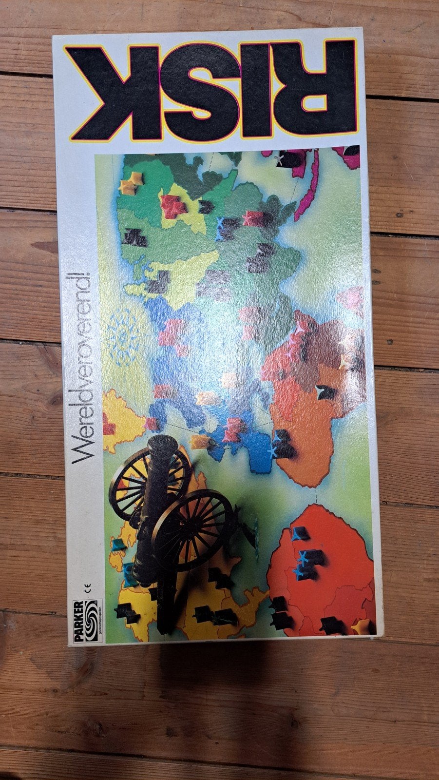 Risk Bordspel - Wereldveroverend Strategisch Spel, Vijf spelers of meer, Ophalen of Verzenden, Gebruikt, Parker