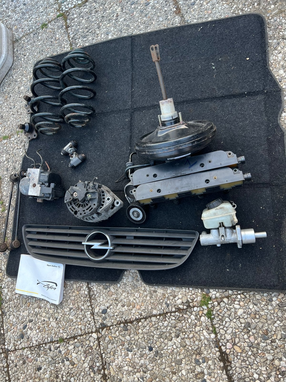 Zafira/Astra/Bobine/dynamo/veren/rembekrachtiger, Ophalen of Verzenden, Gebruikt, Opel