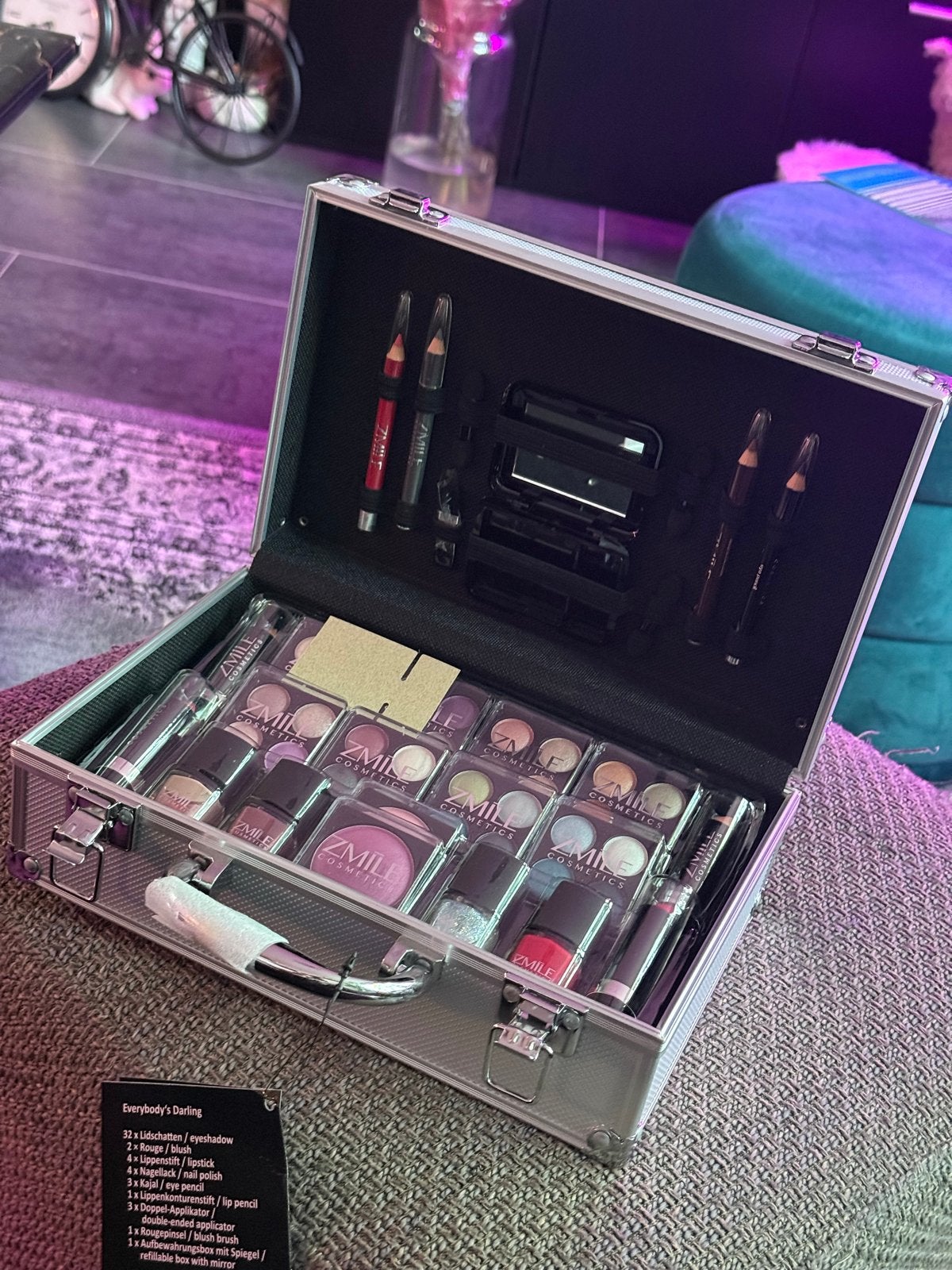 Zmile Cosmetics Make-up Koffer 51-delig - Nieuw, Overige kleuren, Gehele gezicht, Nieuw, Ophalen of Verzenden