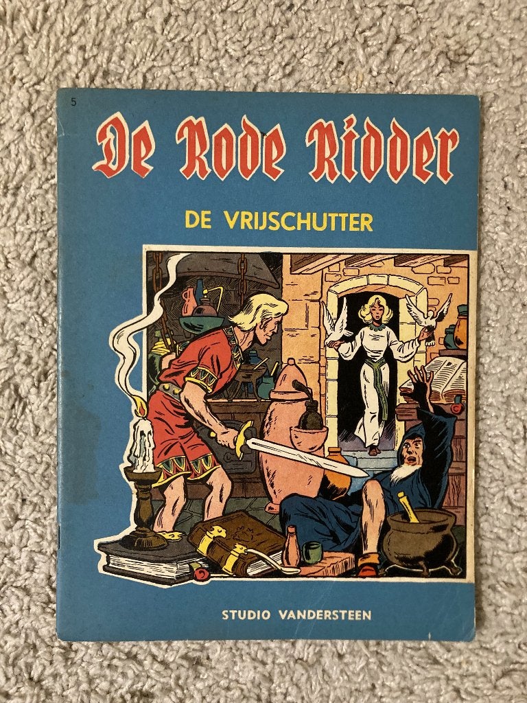 De Rode Ridder - De Vrijschutter - Nr. 5 - 3e druk, 1963, Eén stripboek, Ophalen of Verzenden, Zo goed als nieuw