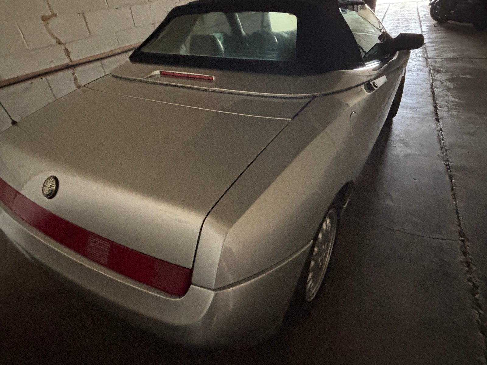 Alfa Romeo Spider 2.0 JTS 2003 Grijs, Auto's, Voorwielaandrijving, 1380 kg, Cabriolet, Spider