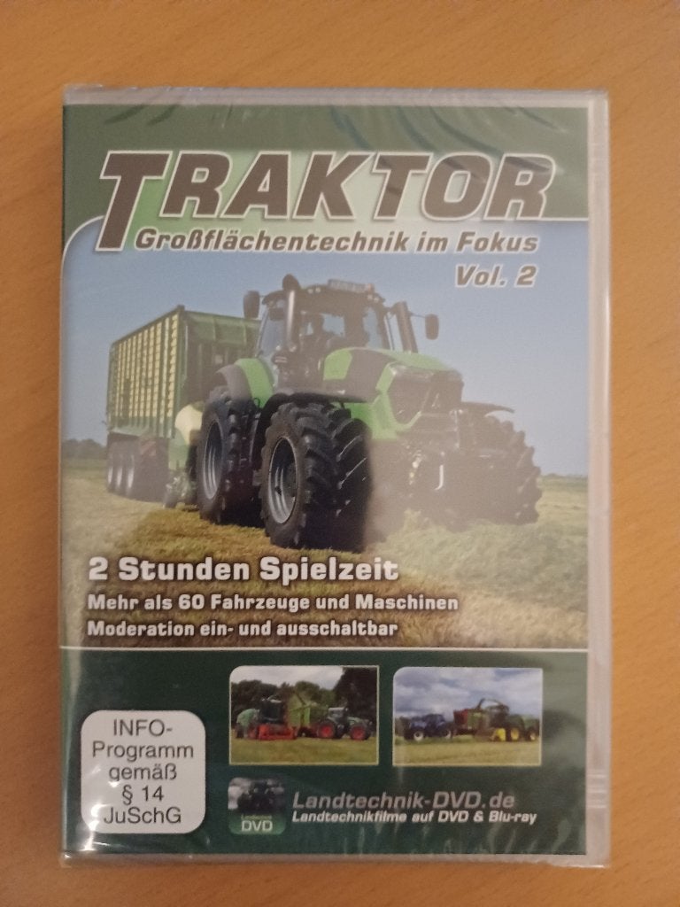 DVD Krone Big M, John Deere 7750I, Claas Xerion, New Holland, Alle leeftijden, Ophalen of Verzenden, Nieuw in verpakking, Duits