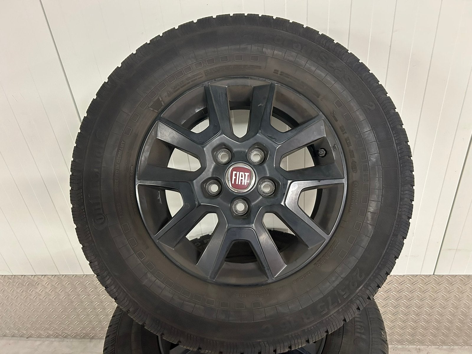FIAT ducato 5x118 light chasiss +  continental allseason, Auto-onderdelen, Banden en Velgen, Ophalen, Gebruikt, 16 inch, Banden en Velgen