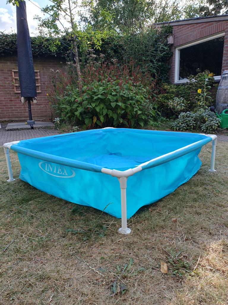 Intex Opzetzwembad 1.22m x 1.22m x 30cm, Tuin en Terras, Zwembaden, Zo goed als nieuw, Opzetzwembad, Minder dan 80 cm, Minder dan 200 cm