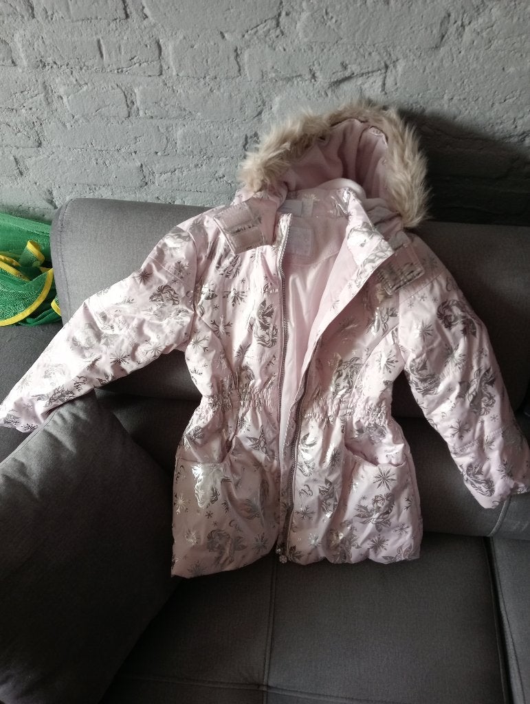 Meisjes winterjas elsa, Meisje, Nieuw, Jas, Ophalen
