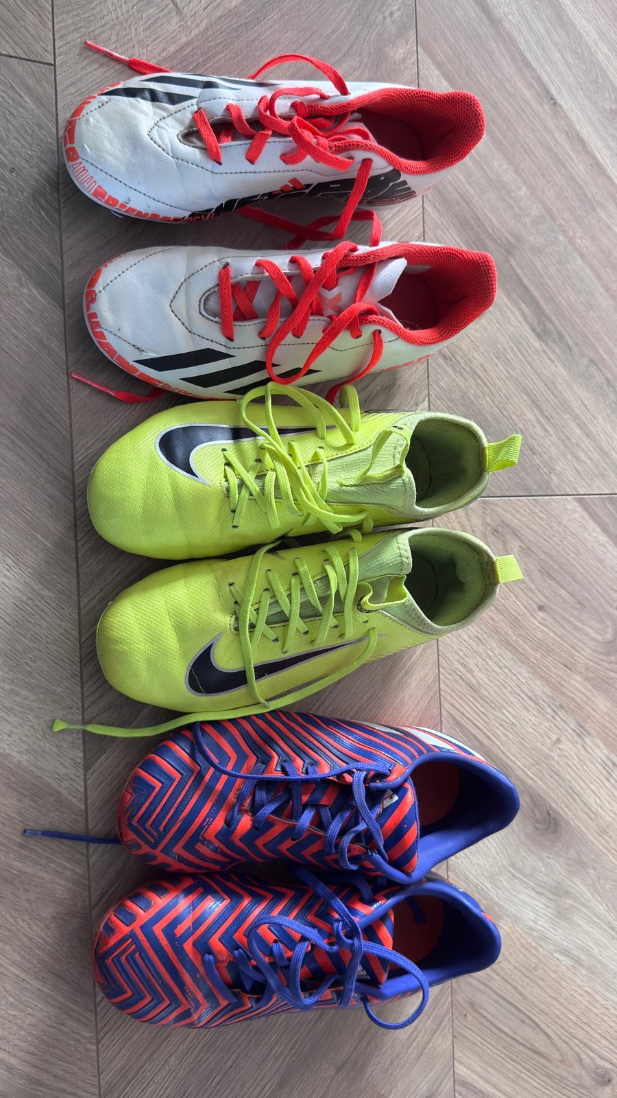 Voetbalschoenen - Diverse maten en merken, Maat XS of kleiner, Ophalen, Gebruikt, Schoenen