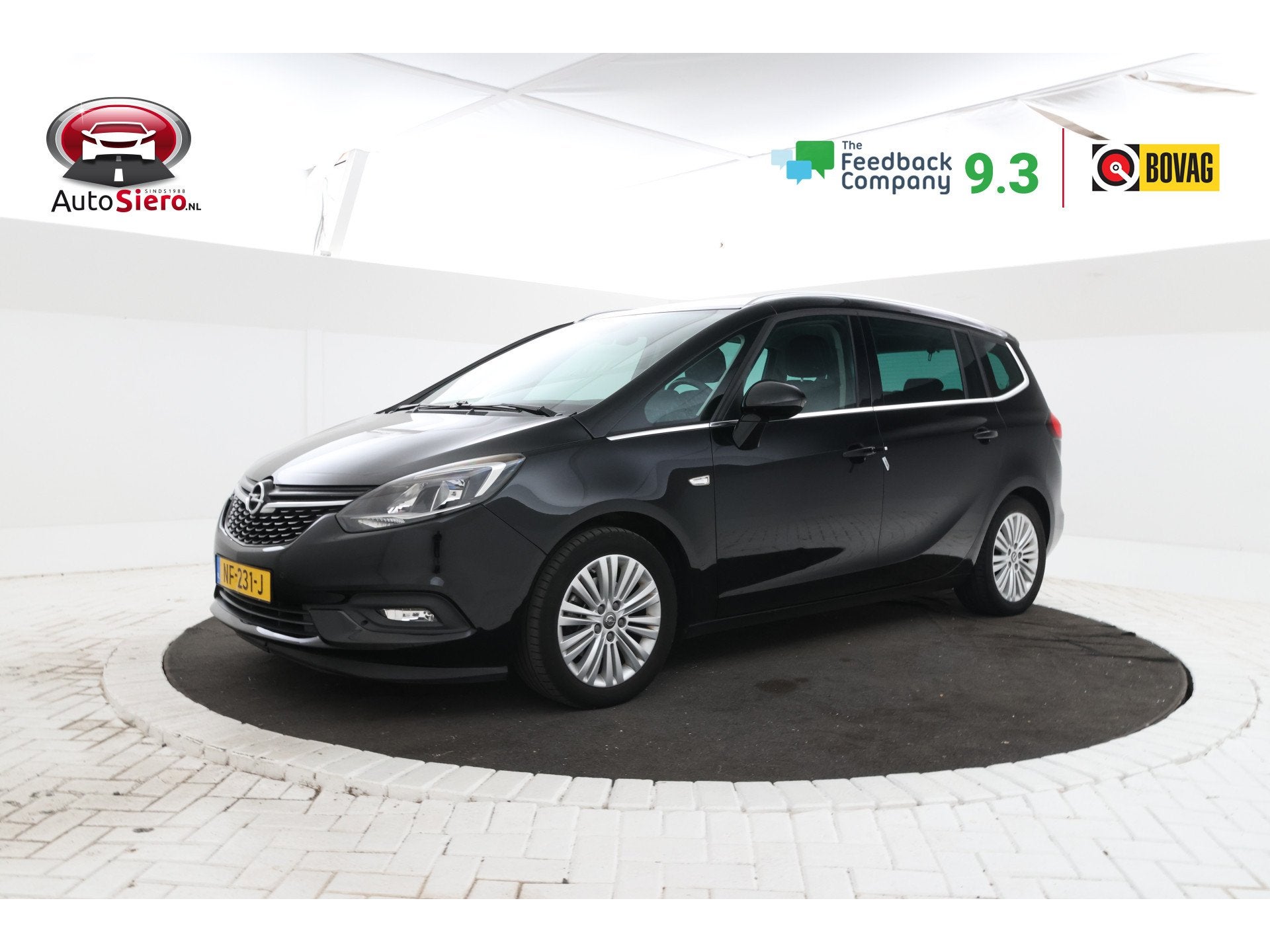 Opel Zafira 1.4 Turbo Edition 7p. Navigatie, Climate, Trekha, 12 maanden, Stof, Gebruikt, Euro 6