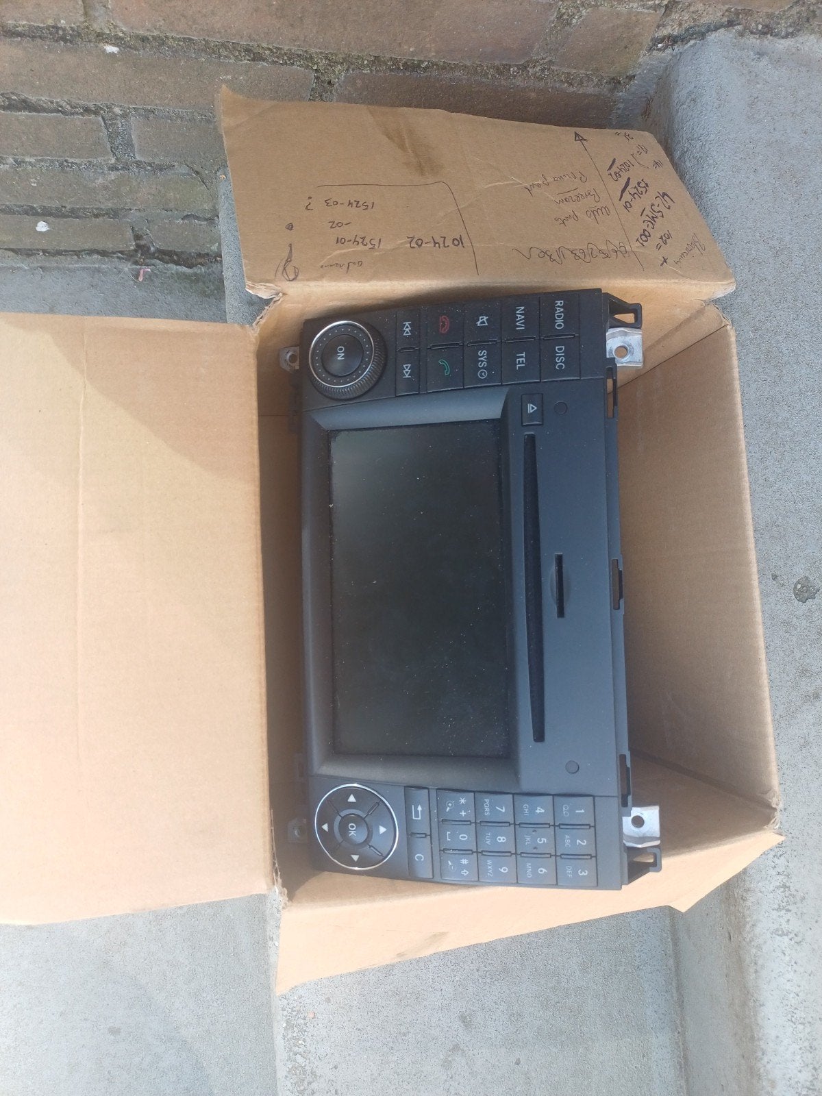 Originele Mercedes-Benz Vito W639 Navigatie Radio (2014), Ophalen of Verzenden, Gebruikt