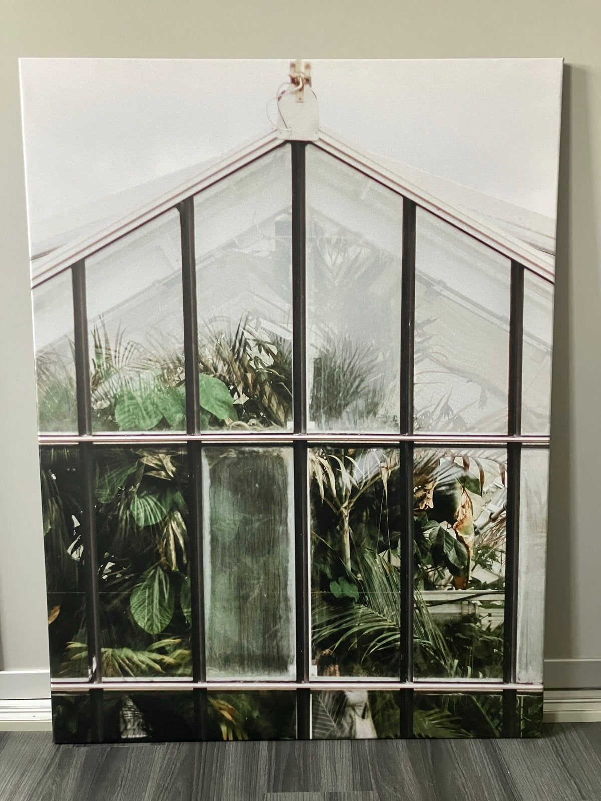 Wanddecoratie Kas met Botanische Planten, Ophalen, 75 – 100, 50 tot 75 cm, Print