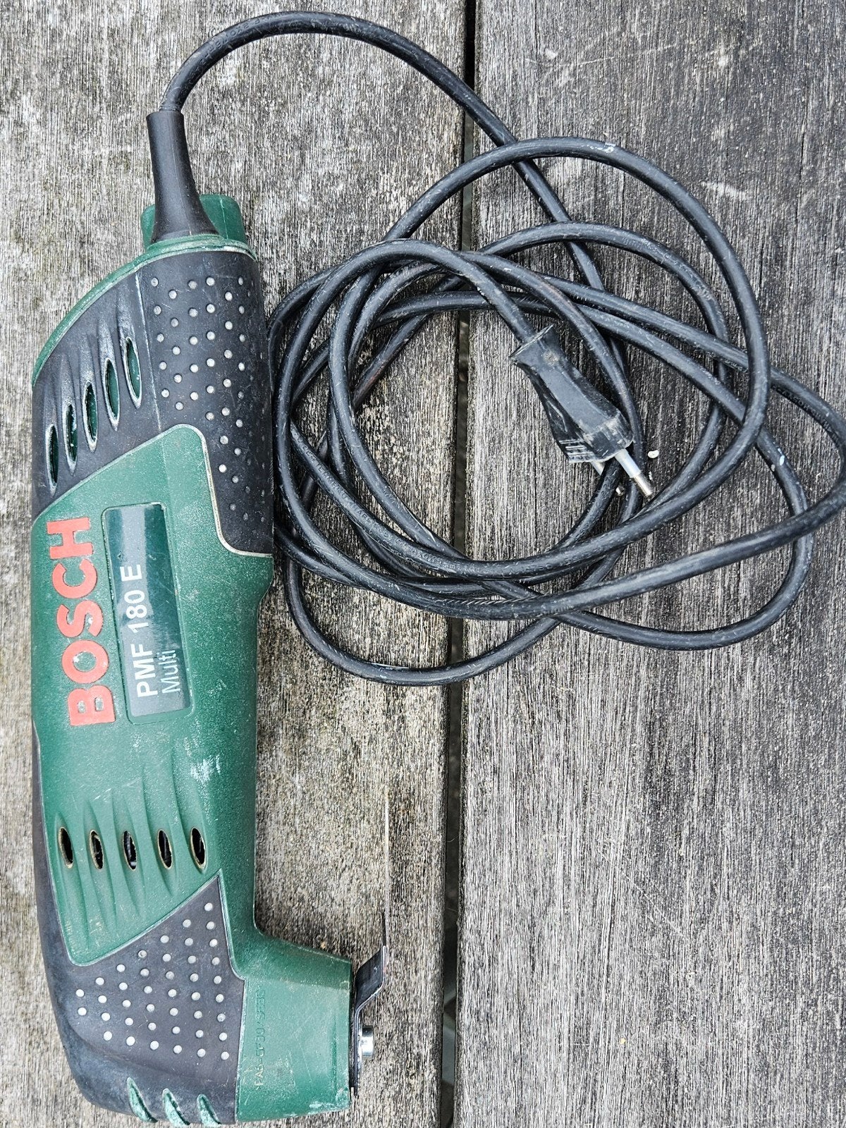 Bosch PMF 180 E Multi-tool met accessoires en koffer, Ophalen of Verzenden, Gebruikt