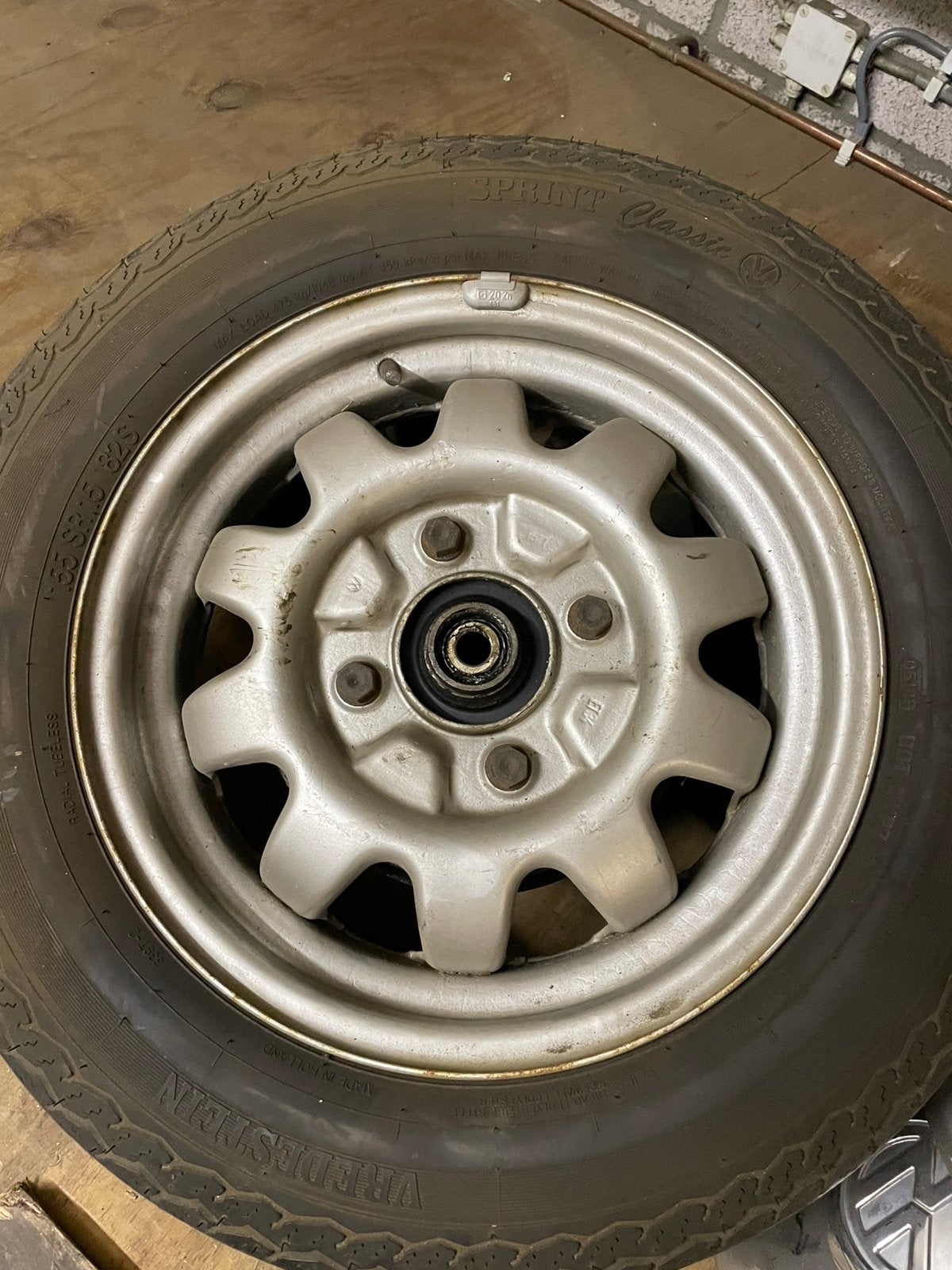 Volkswagen Kever Weltmeister, Ophalen, Gebruikt, Zomerbanden, Banden en Velgen
