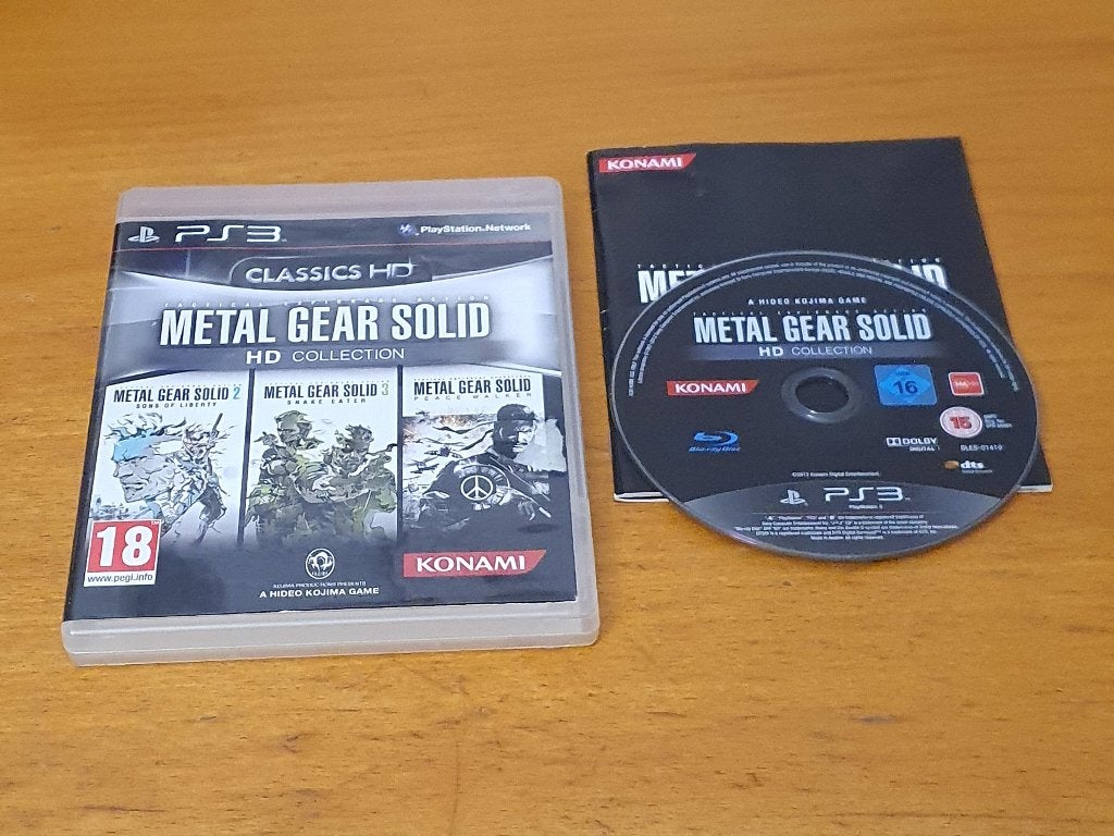 PS3 | Metal Gear Solid HD COLLECTION, Avontuur en Actie, Gebruikt, Vanaf 18 jaar, 1 speler