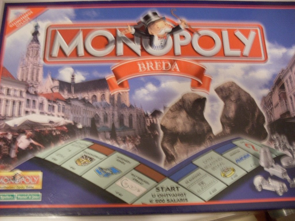 2 x Monopoly  Parker-, Vijf spelers of meer, Ophalen, Zo goed als nieuw