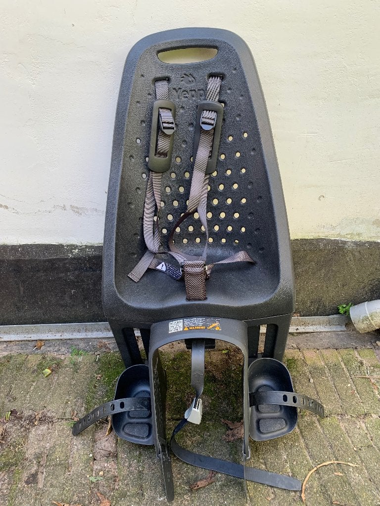 Yepp fietsstoel achter, Ophalen, Achterzitje, Gebruikt, Yepp