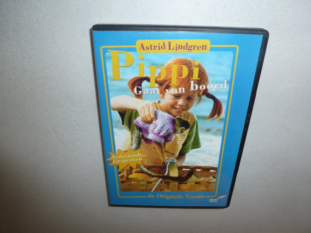 dvd PIPPI LANGKOUS pippi gaat aan boord, Avontuur, Alle leeftijden, Ophalen of Verzenden, Zo goed als nieuw