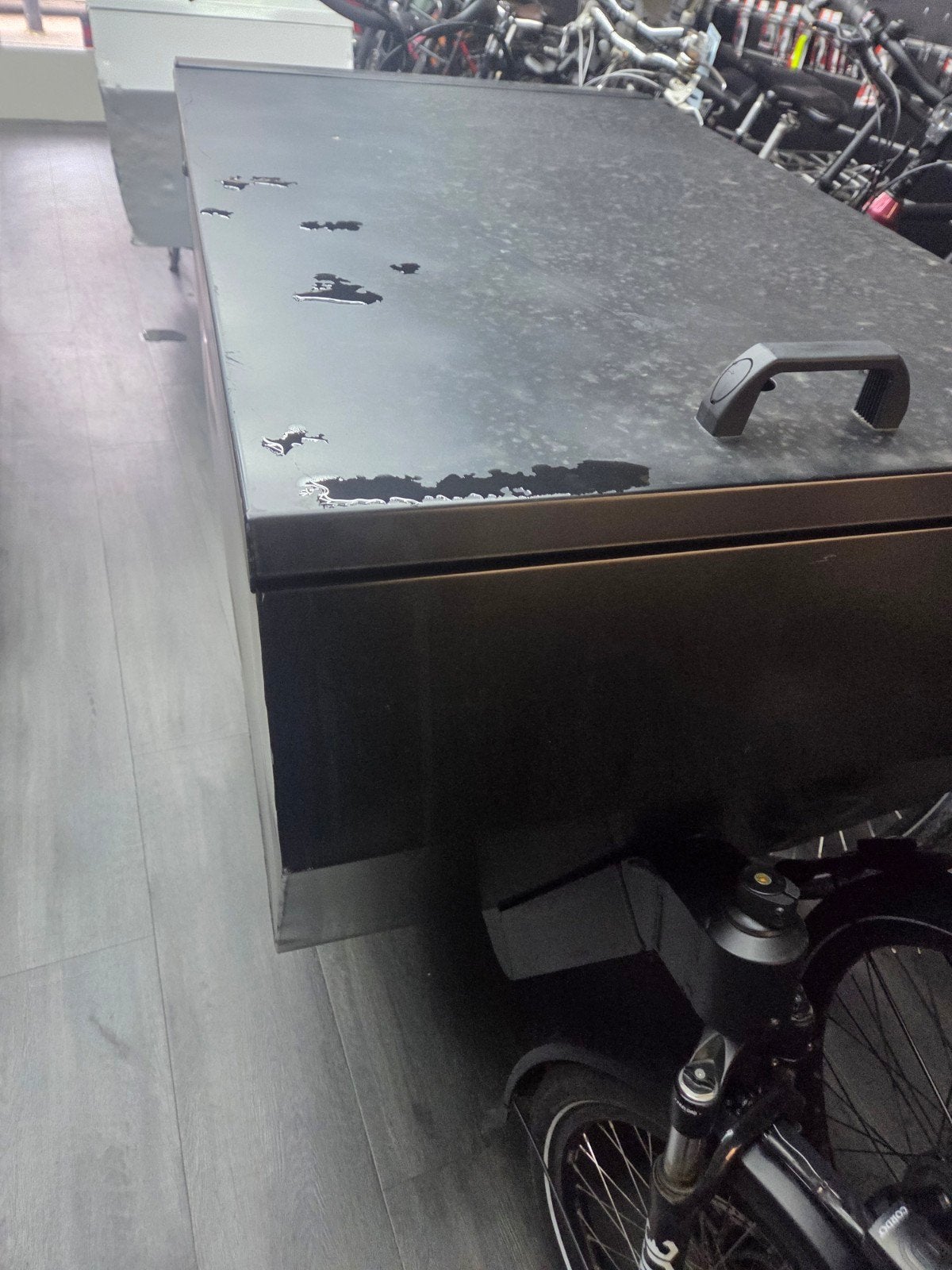 Urban Arrow metalen bakken XL met klep, per stuk of partij, Urban Arrow, Gebruikt, Onbekend, Ophalen of Verzenden