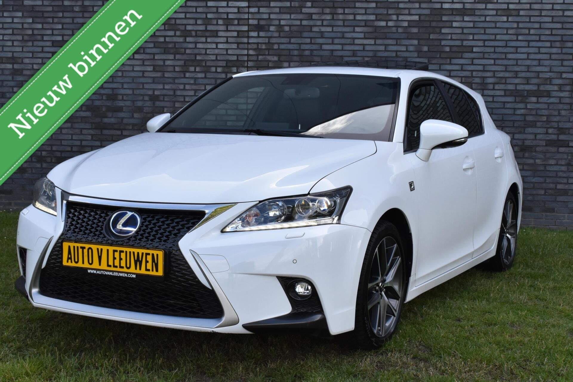 Lexus CT 200h F Sport MARK LEVINSON/OPEN DAK/LED/XENON/ETC.!, Auto's, Lexus, 136 pk, Gebruikt, Euro 6, 4 cilinders