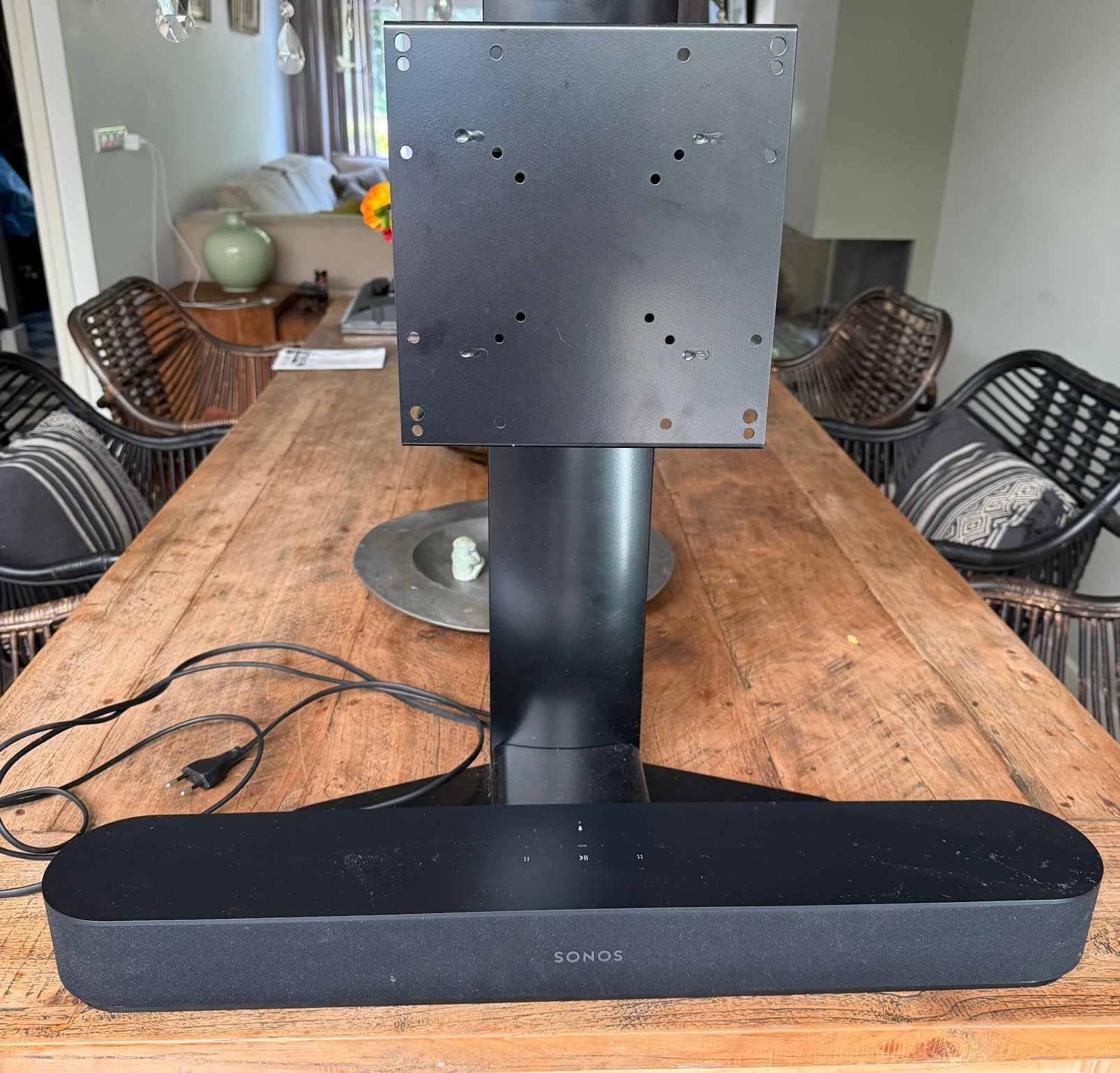 Flexon tv standaard voor Sonos Beam tm 43 inch tv, Ophalen, Zo goed als nieuw