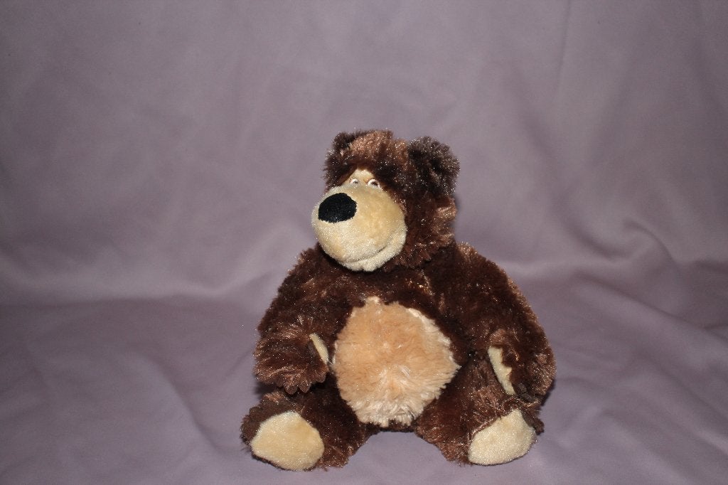 Nieuw Masha and the bear beer knuffel pluche - 21cm, Kinderen en Baby's, Overige merken, Overige karakters, Beer, Nieuw