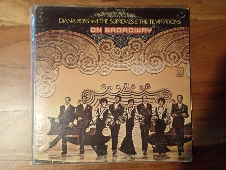 Diana Ross & The Temptations - On Broadway LP, Cd's en Dvd's, Vinyl | Pop, Ophalen of Verzenden