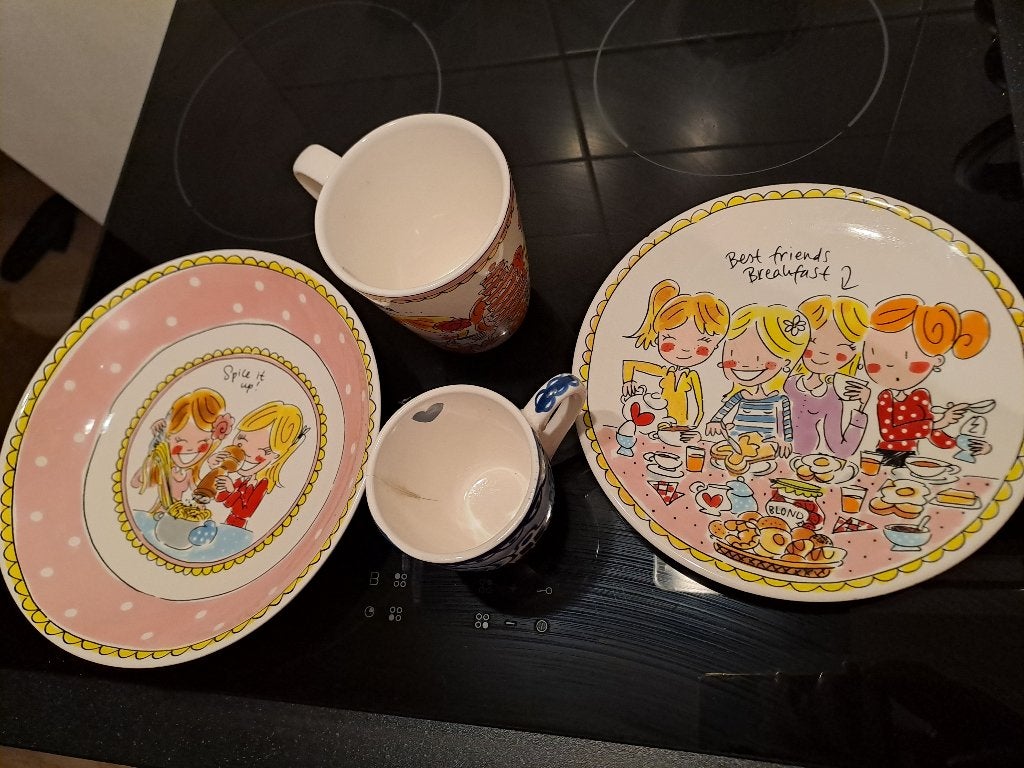 Allerlei Blond Amsterdam servies, Overige typen, Ophalen of Verzenden, Zo goed als nieuw, Aardewerk