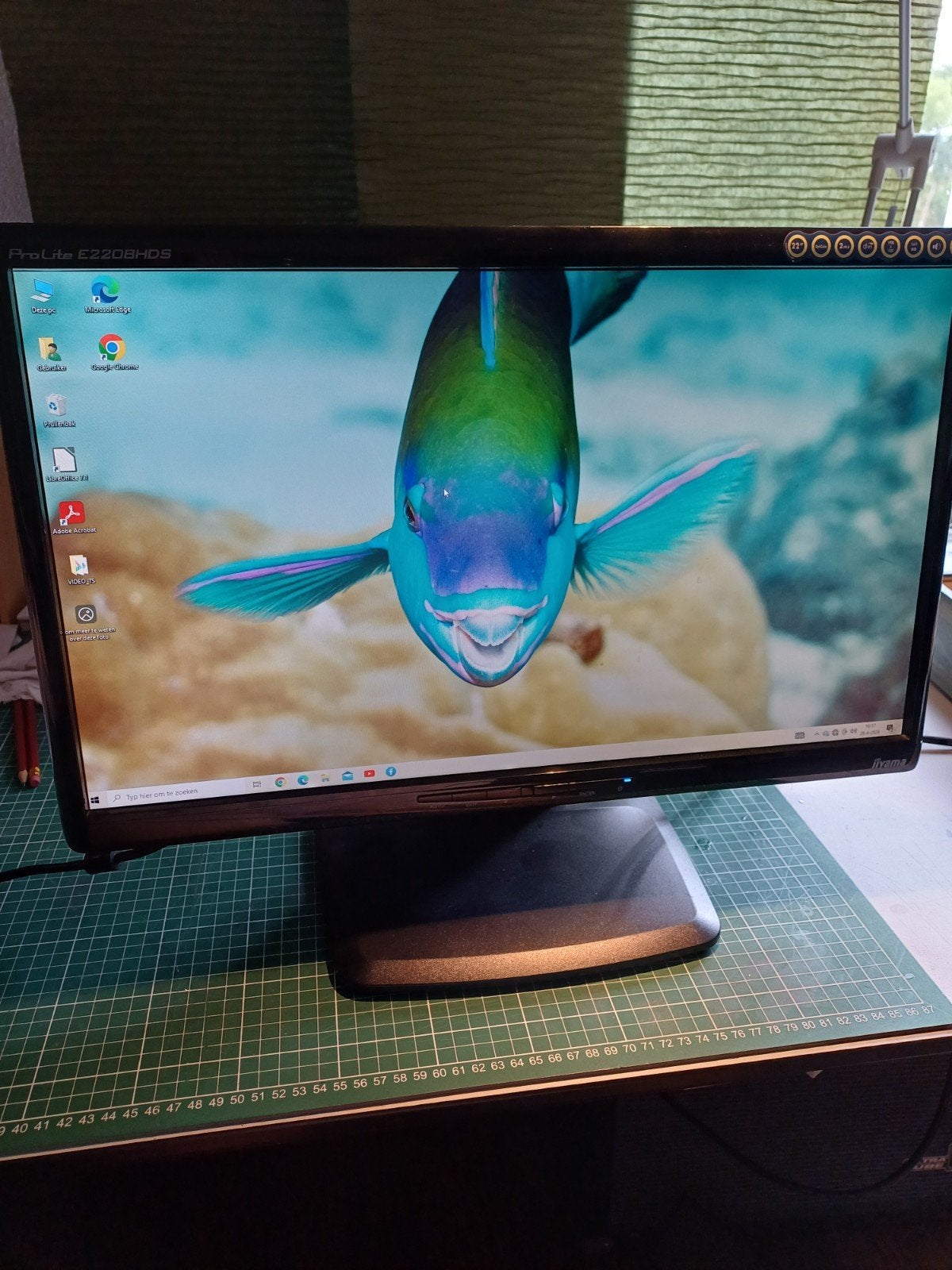 Iiyama ProLite E2208HDS 22 inch Full HD monitor, Gaming, Full HD, Ophalen of Verzenden, Zo goed als nieuw