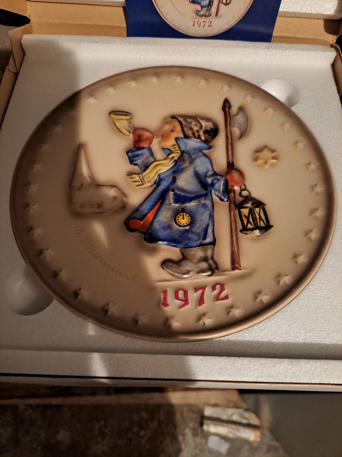 Hummel Jaarplaat 1972 Goebel - Nieuw in doos, Ophalen of Verzenden, Nieuw, Porselein, Bord of Schaal