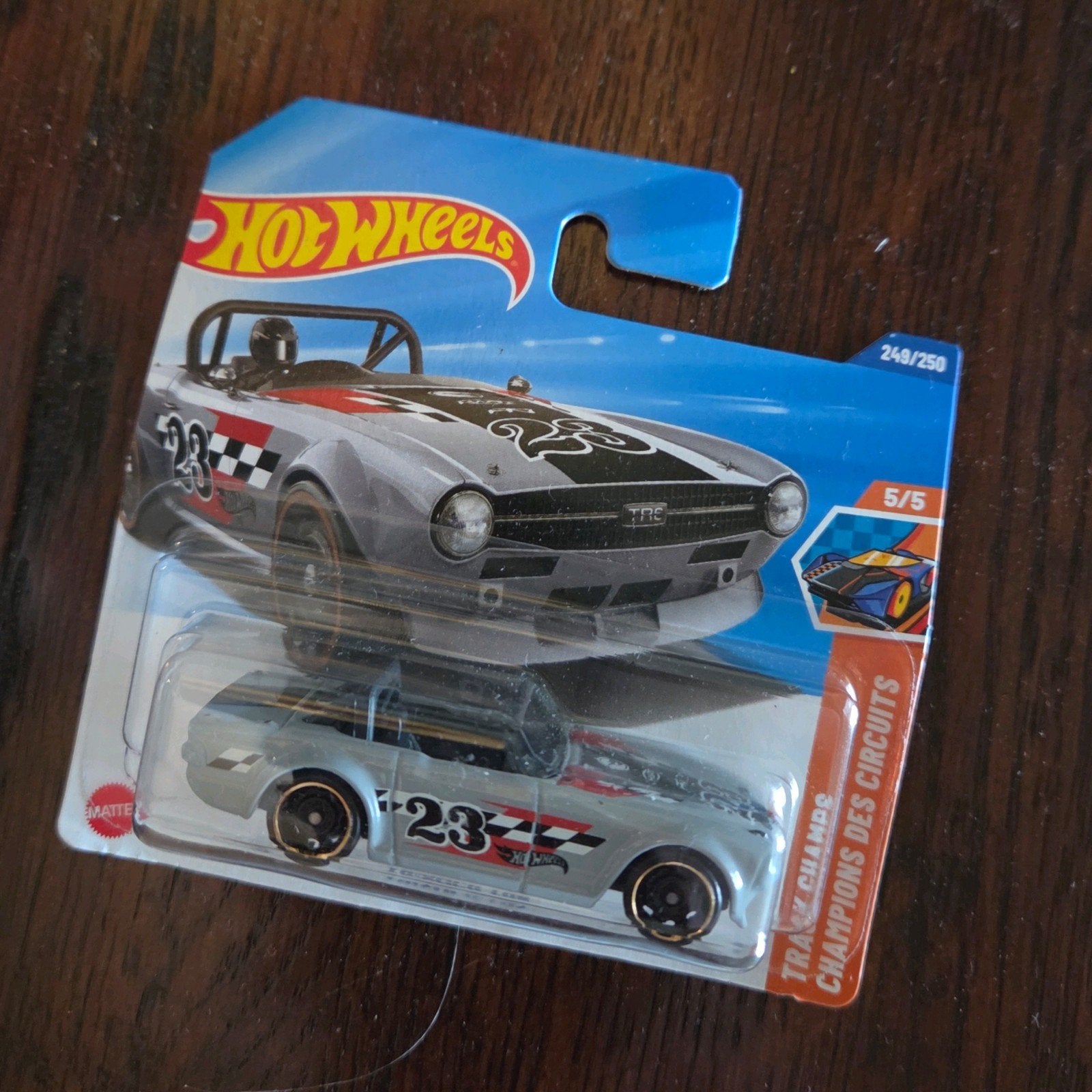 Hot Wheels Triumph TR6 - Track Champs 2023 TH, Ophalen of Verzenden, Nieuw, Auto