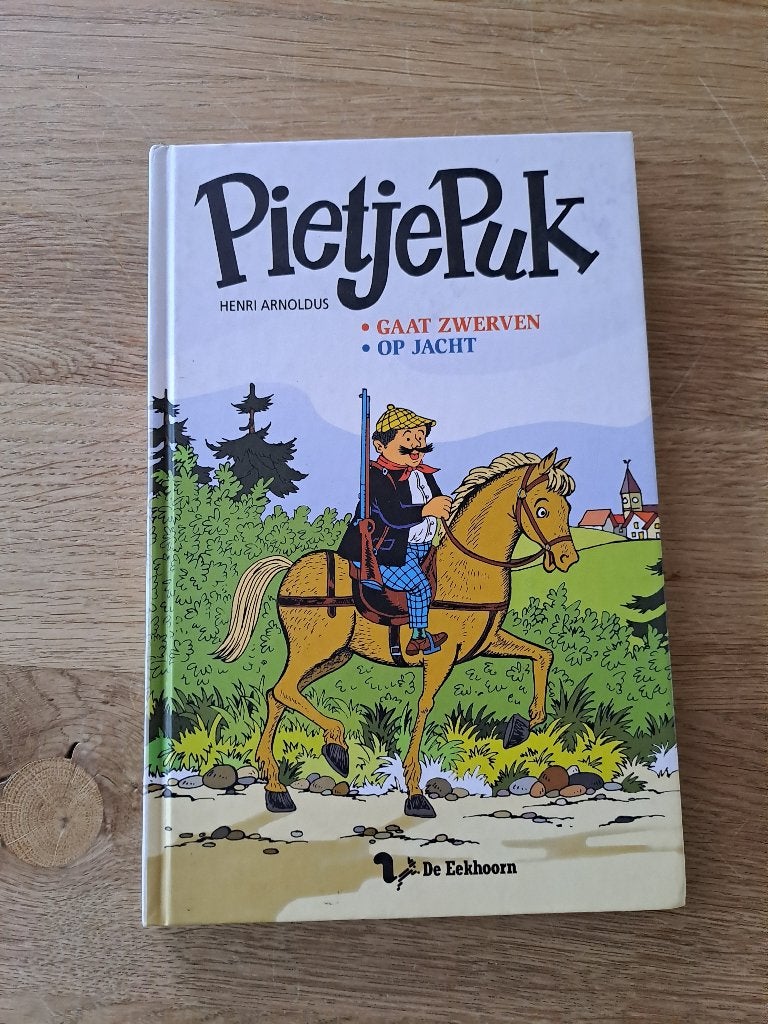 PIETJE PUK.  2 VERHALEN IN 1 BAND., Gelezen, Fictie algemeen, Henri Arnoldus, Ophalen of Verzenden
