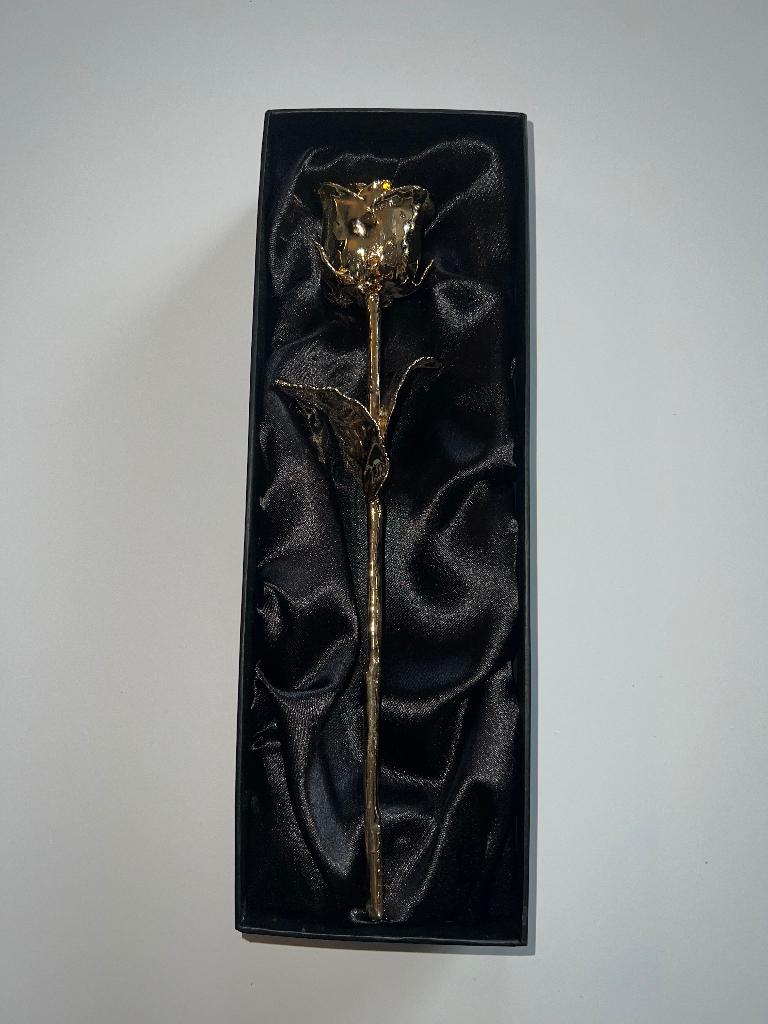 Mikamax 24k Golden Rose, Huis en Inrichting, Woonaccessoires | Dienbladen, Ophalen of Verzenden, Nieuw, Overige vormen, Overige materialen