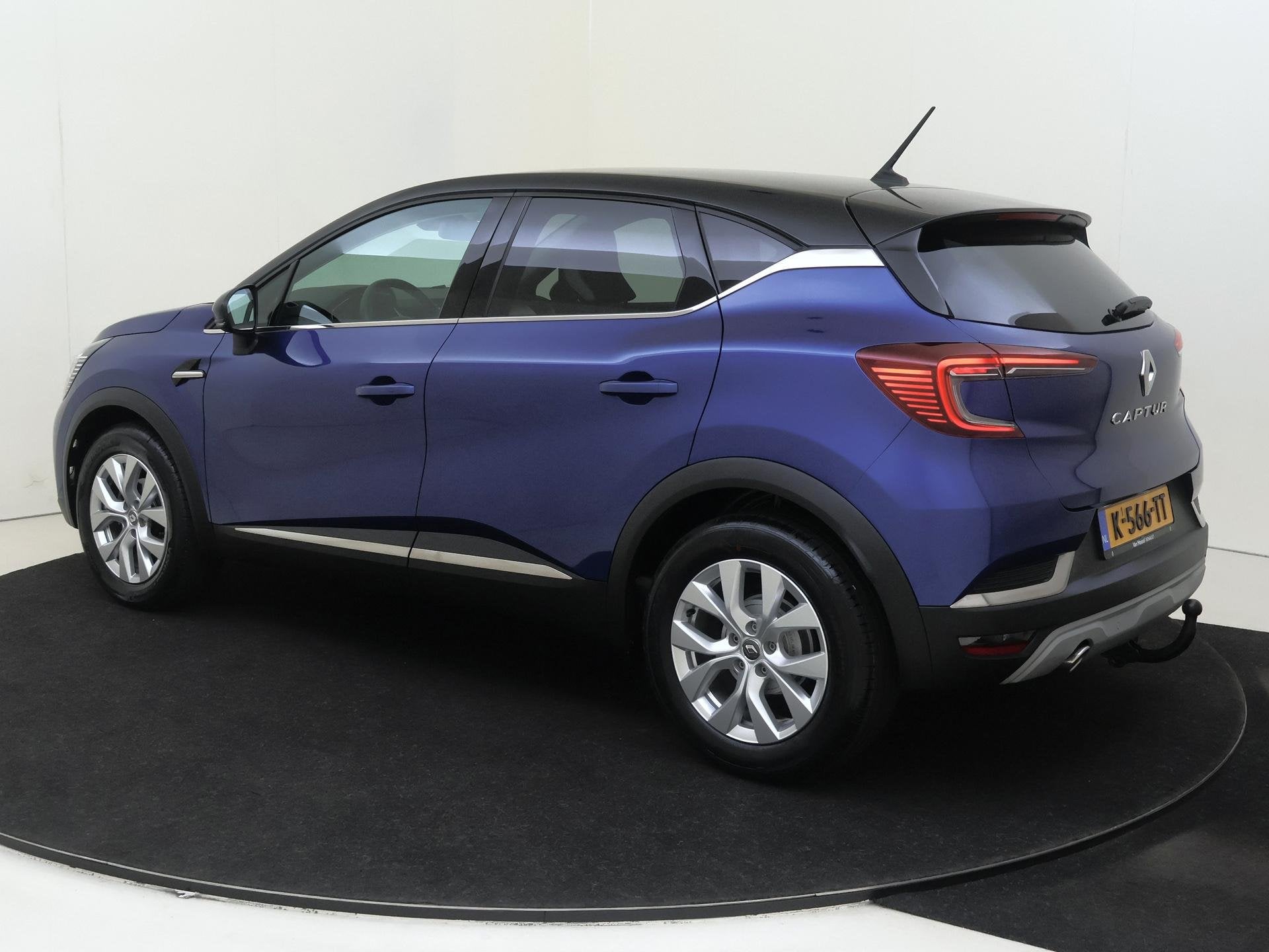 Renault Captur 1.0 TCe 90 Intens | Carplay | Bluetooth | Par, Auto's, Voorwielaandrijving, Dealer onderhouden, Gebruikt, Euro 6
