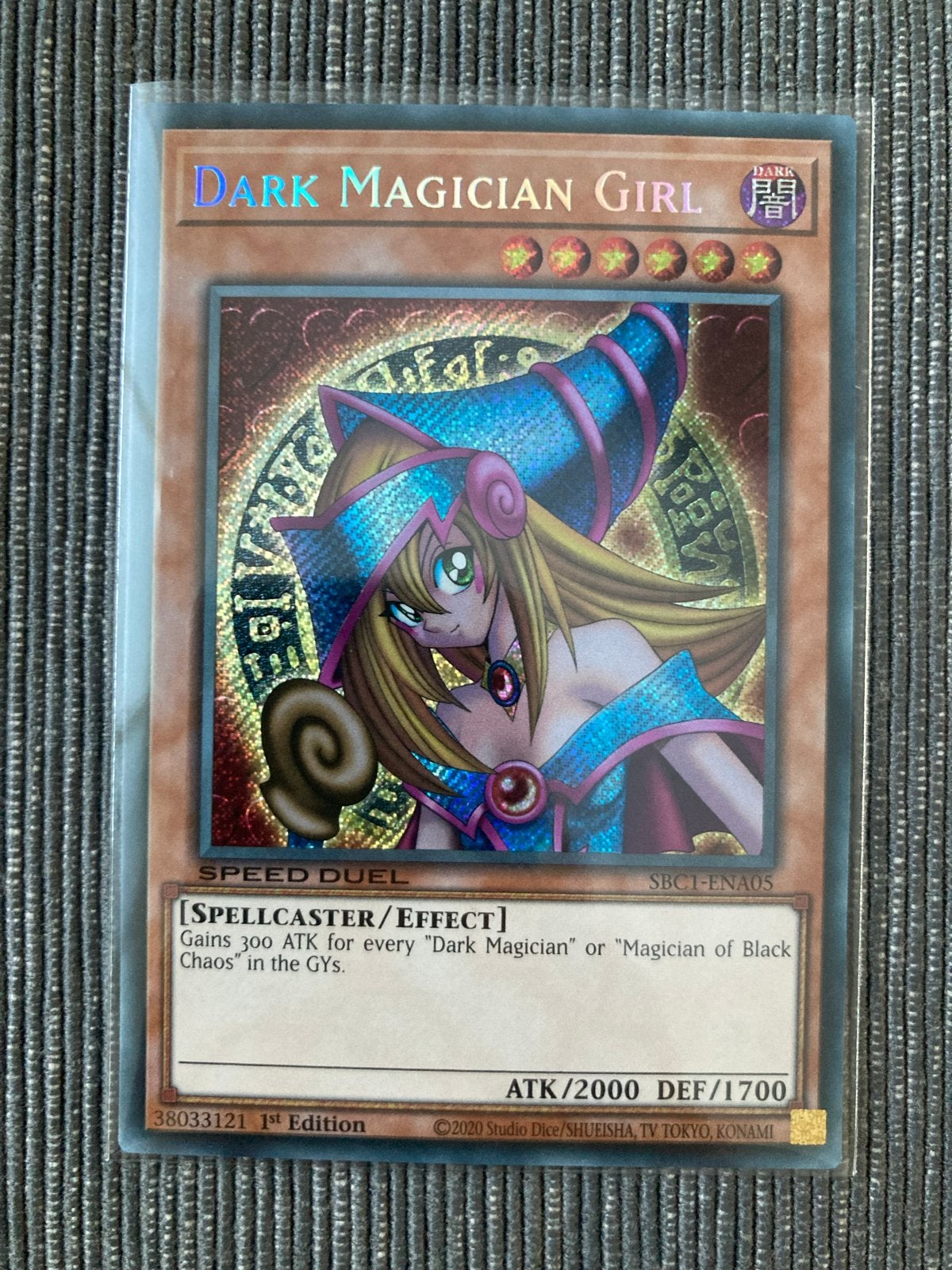 Yu-Gi-Oh! Dark Magician Girl en 9 andere kaarten, Hobby en Vrije tijd, Verzamelkaartspellen | Yu-gi-Oh!, Ophalen of Verzenden