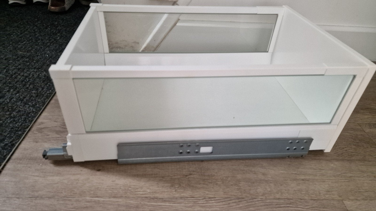 2x Ikea Maximera Lades 55x35x22  -  Softclose prijs pst, Ophalen, Met plank(en), Minder dan 50 cm, Glas