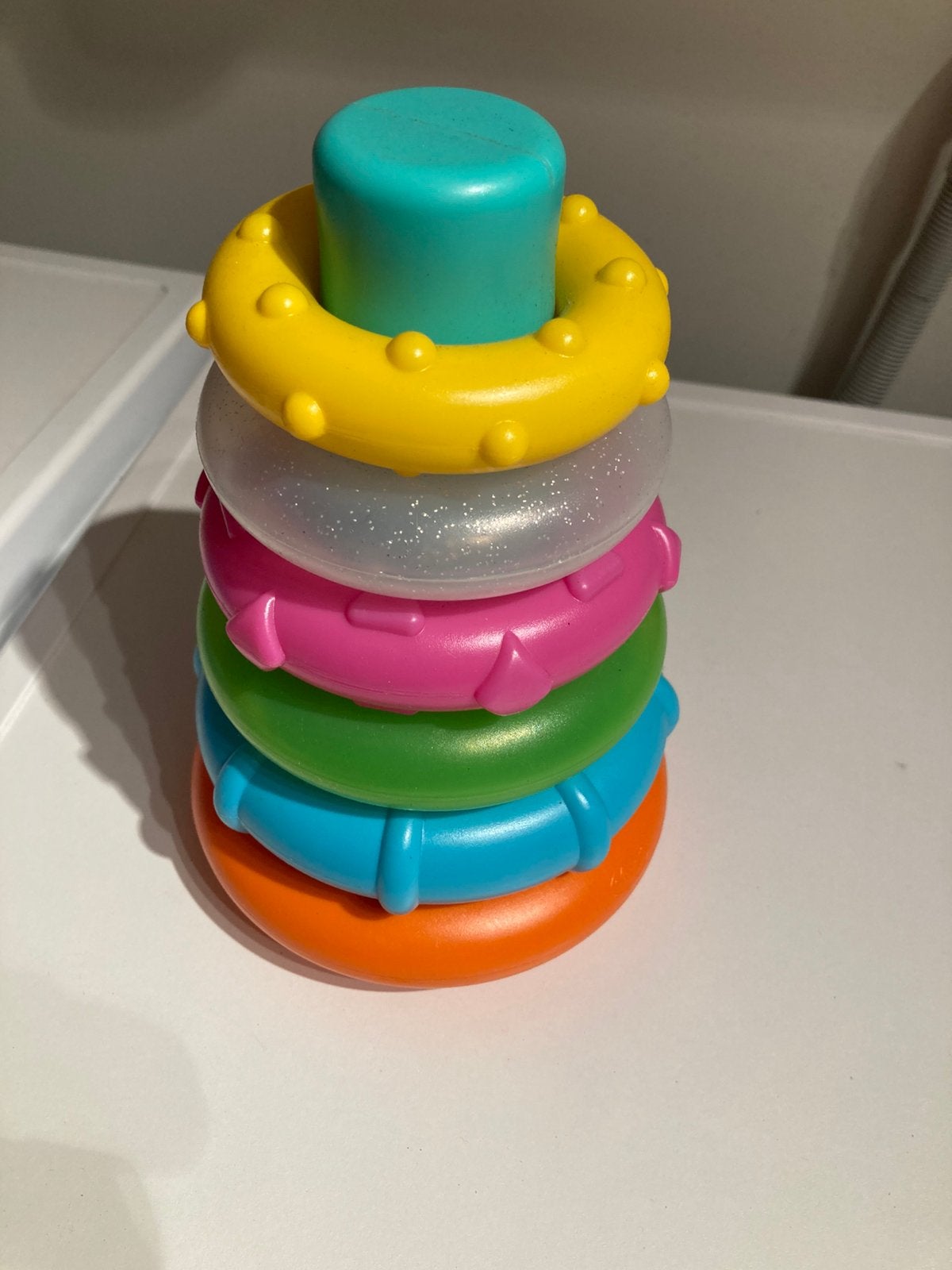 Stapeltoren, Kinderen en Baby's, Speelgoed | Babyspeelgoed, Ophalen of Verzenden, Zo goed als nieuw, Overige typen