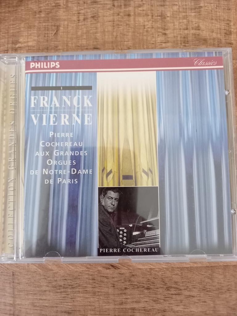 Franck - Vierne: Grandes Orgues Notre-Dame de Paris CD, Ophalen of Verzenden, Romantiek, Gebruikt, Orkest of Ballet
