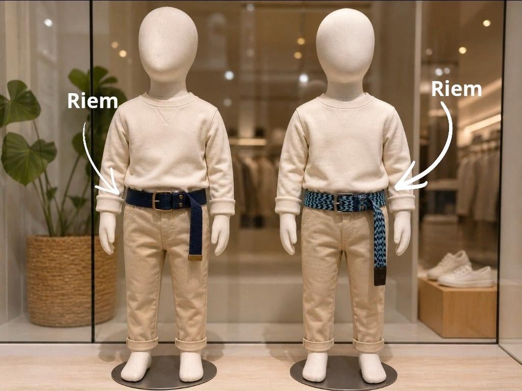 2x verstelbare kinderriem, Kinderen en Baby's, Kindermode-accessoires, Ophalen of Verzenden, Zo goed als nieuw, H&M