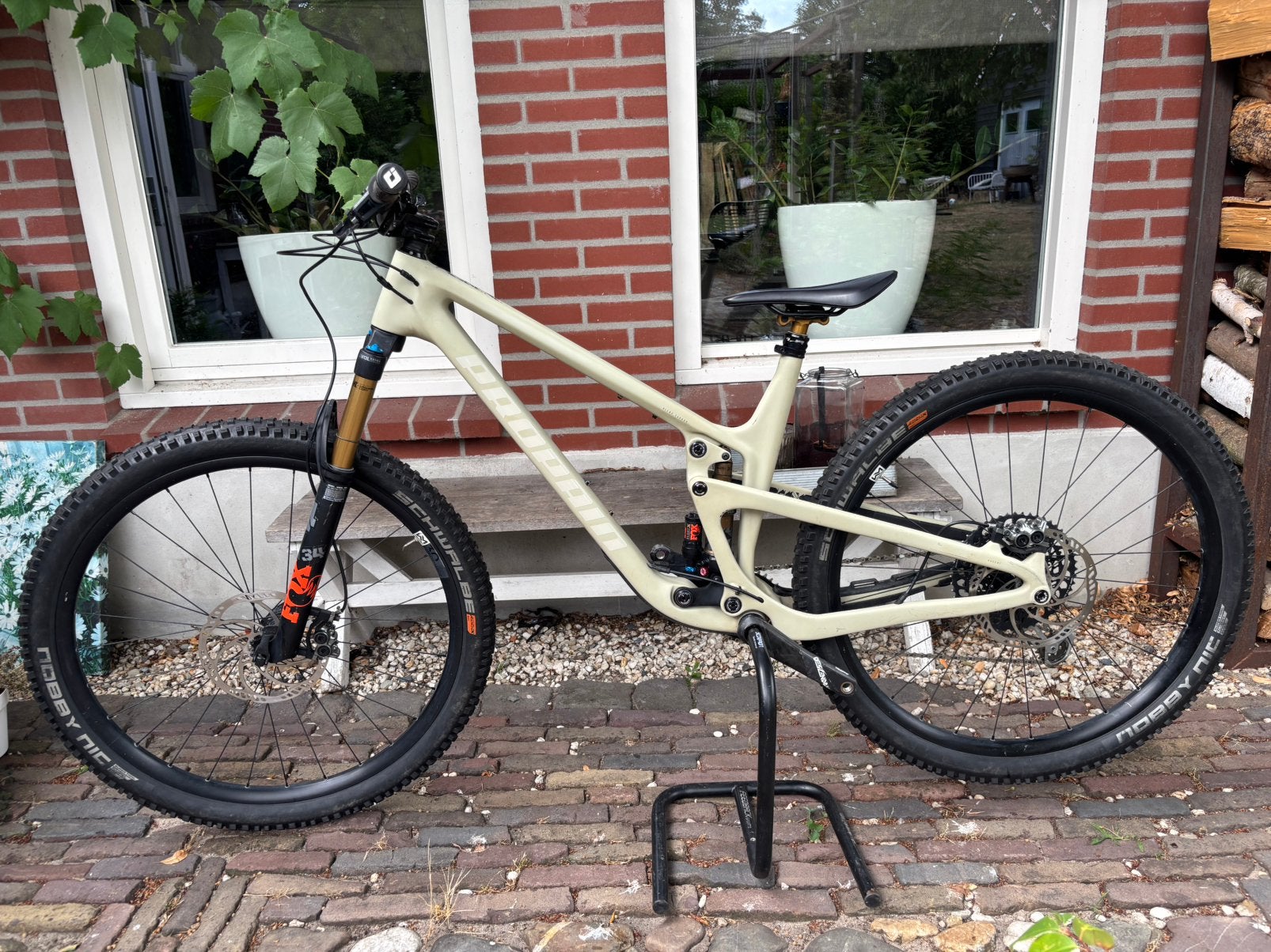Propain Hugene cf 2023 maat L, Fietsen en Brommers, Fietsen | Mountainbikes en ATB, Fully, Ophalen, Zo goed als nieuw, Overige merken