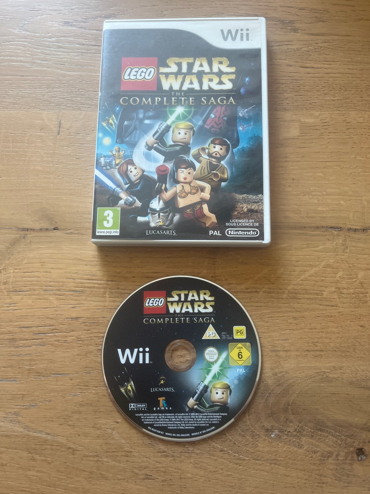 LEGO - Star Wars: The Complete Saga - Wii - Boxed, Ophalen of Verzenden, Zo goed als nieuw, Avontuur en Actie, Vanaf 3 jaar