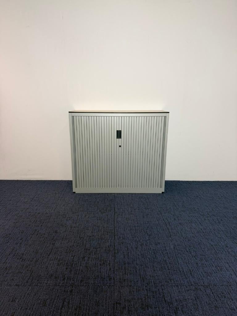 Roldeurkast Aspa, aluminium, H 105 x B 120 x D 47 cm., Huis en Inrichting, Bureaus, Ophalen, Gebruikt