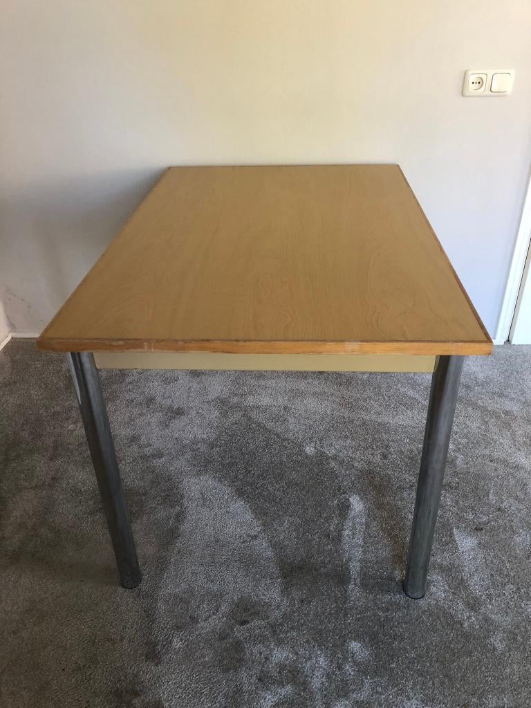 Tafel 120 x 80 cm, Huis en Inrichting, Tafels | Eettafels, Ophalen, Gebruikt, 100 tot 150 cm, 50 tot 100 cm