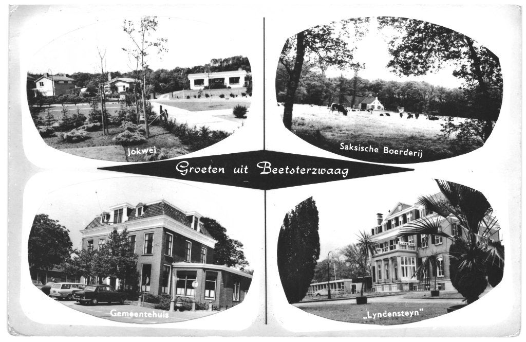44097 Beetsterzwaag 1965 Friesland Postzegel afgeweekt, Ophalen of Verzenden, 1960 tot 1980, Gelopen, Friesland